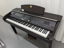 Load image into Gallery viewer, Yamaha Clavinova CVP-405 digital piano arranger in dark rosewood  stock # 23148
