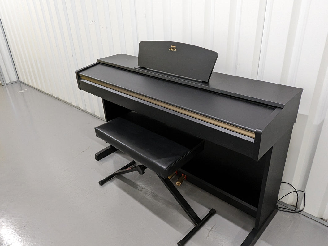 Yamaha Arius YDP-161 Digital Piano and stool in satin black finish stock # 23157