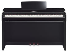 Load image into Gallery viewer, Yamaha clavinova CLP-525PE in glossy black with matching stool stock # 22220
