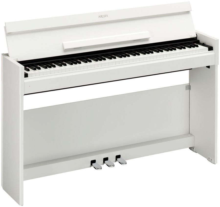Yamaha Arius YDP-S51 white Digital Piano Slimline space saver stock number 22209