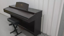 Load and play video in Gallery viewer, Yamaha Clavinova CVP-103 Digital Piano and stool in dark rosewood stock nr 23086
