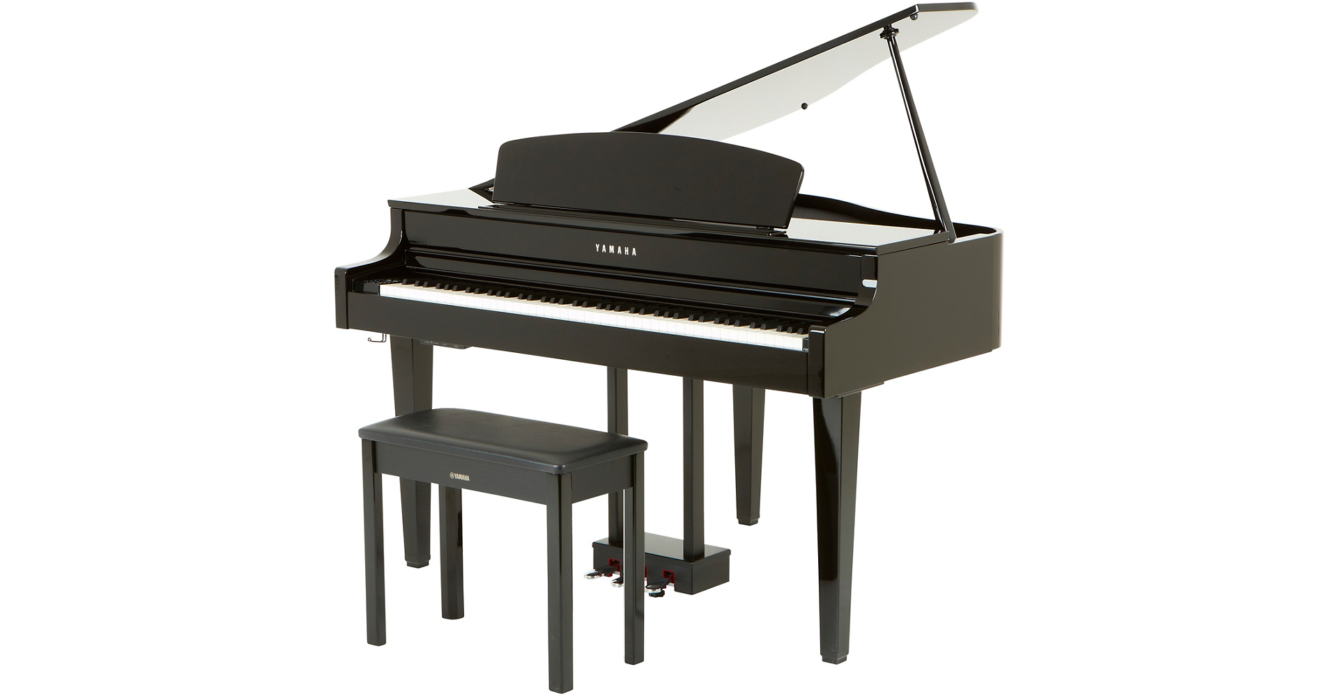 Yamaha Clavinova CLP 565GP in polished glossy black matching