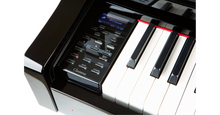 Load image into Gallery viewer, Yamaha Clavinova CLP-565GP in polished glossy black + matching stool.
