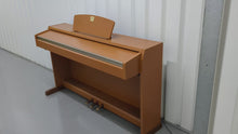 Load and play video in Gallery viewer, Yamaha Clavinova CLP-220 Digital Piano and stool in cherry wood stock no 23079
